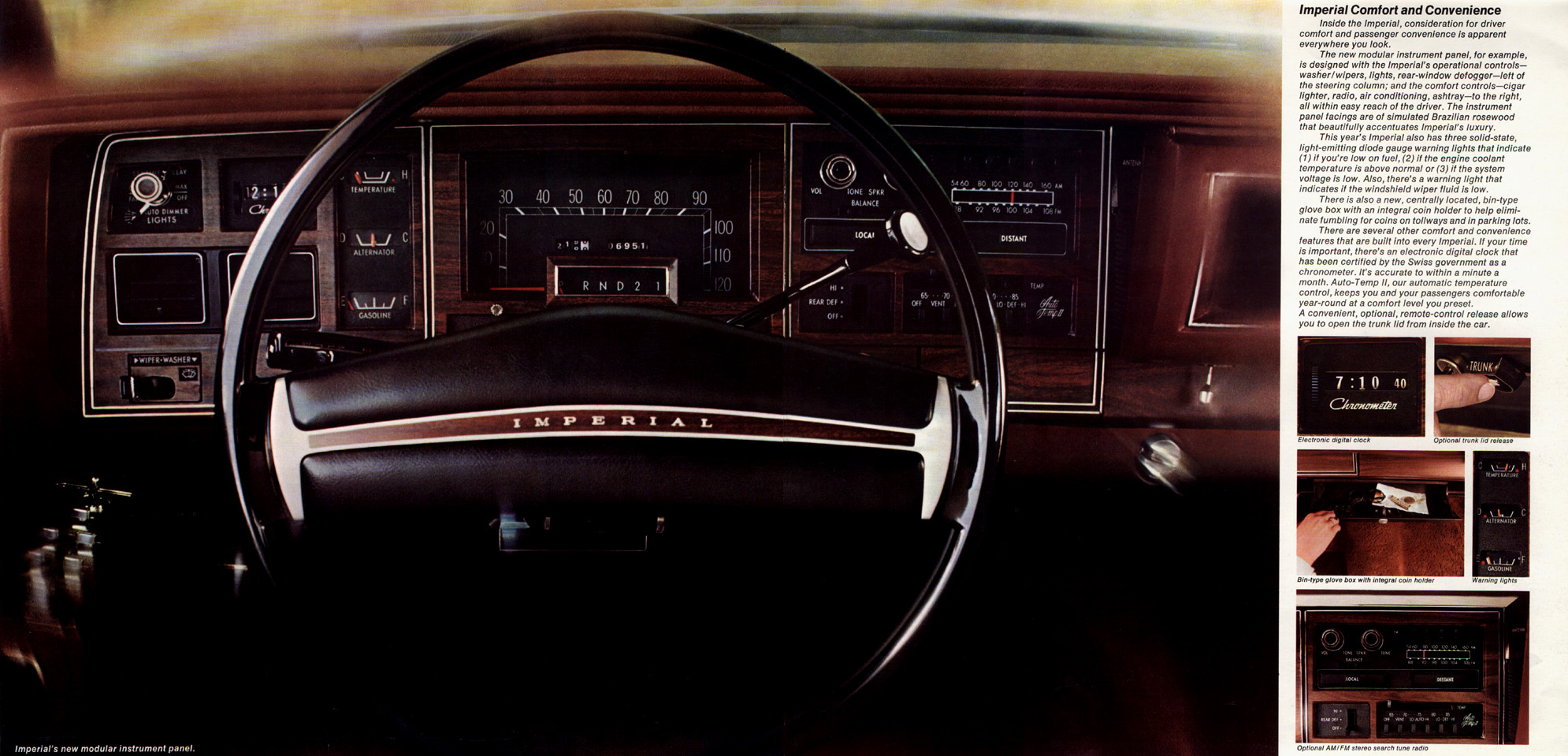 1974 Chrysler Imperial Brochure Page 6